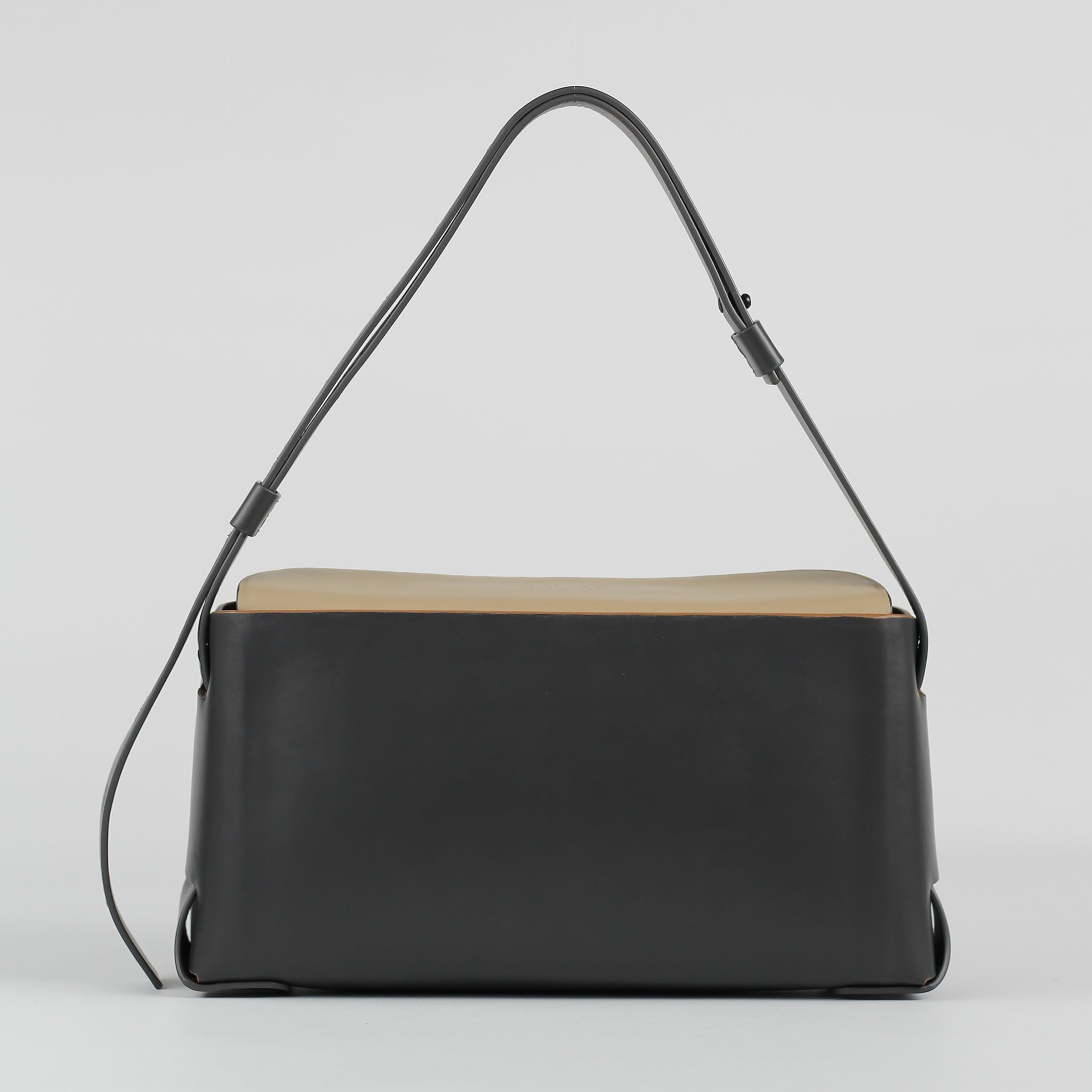 PRE ORDER - Élan shoulder bag in Asphalt Espresso